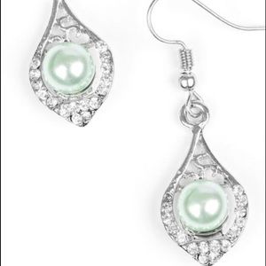 Pearl with Rhinestones earrings